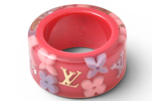 ルイヴィトン リング/指輪 LOUIS VUITTON アクセサリー バーグファランドールリング M66096 ピンク【中古】