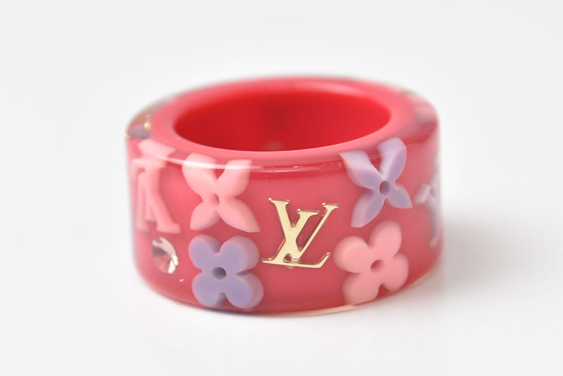 ルイヴィトン リング/指輪 LOUIS VUITTON アクセサリー バーグファランドールリング M66096 ピンク【中古】