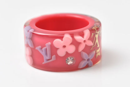 ルイヴィトン リング/指輪 LOUIS VUITTON アクセサリー バーグファランドールリング M66096 ピンク【中古】