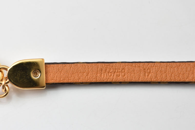 ルイヴィトン バングル/ブレスレット LOUIS VUITTON M6758 ブラスレ セイ イエス モノグラム/ハートモチーフ【中古】