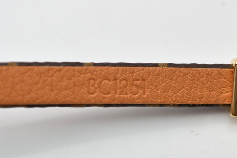 ルイヴィトン バングル/ブレスレット LOUIS VUITTON M6758 ブラスレ セイ イエス モノグラム/ハートモチーフ【中古】