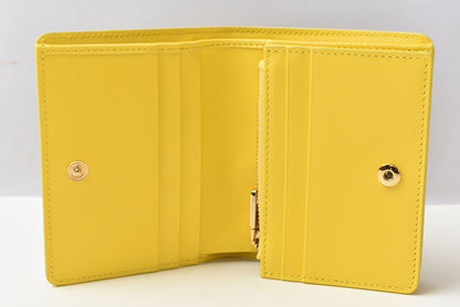 ドルチェ＆ガッバーナ 財布 コンチネンタルウォレット DOLCE&GABBANA 二つ折り財布 マヨリカプリント イエロー BI1211AQ240HG3OB 【中古】