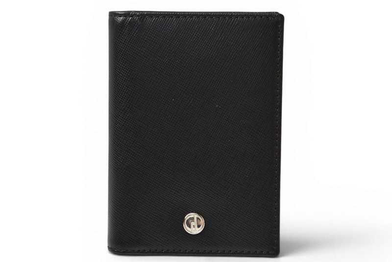 ダンヒル 未使用 カードケース/名刺入れ dunhill メンズ ブラック レザー ロゴ 【中古】