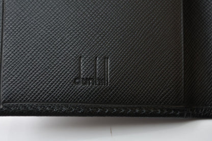 ダンヒル 未使用 カードケース/名刺入れ dunhill メンズ ブラック レザー ロゴ 【中古】