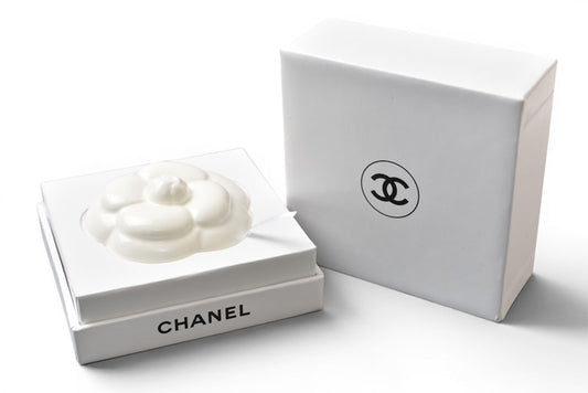 シャネル 未使用 ノベルティ インテリア小物 CHANEL セラミック カメリア アロマストーン【中古】