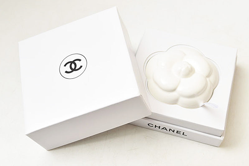 シャネル 未使用 ノベルティ インテリア小物 CHANEL セラミック カメリア アロマストーン【中古】