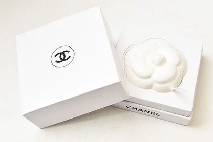 シャネル 未使用 ノベルティ インテリア小物 CHANEL セラミック カメリア アロマストーン【中古】