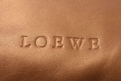ロエベ ハンドバッグ FIESTA/フィエスタ 2WAY ブロンズ レザー ショルダーバッグ LOEWE レディース【中古】