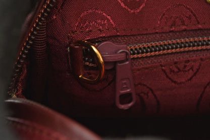 カルティエ ショルダーバッグ/クロスボディ マスト ドゥ カルティエ ヴィンテージ Cartier レザー ボルドー【中古】