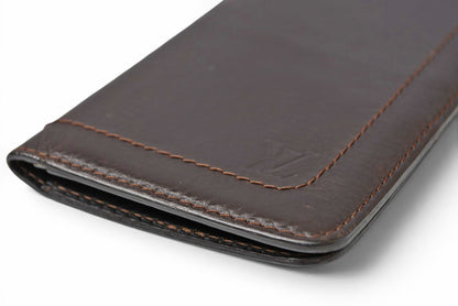 ルイヴィトン 財布/二つ折り ヴィンテージ メンズ LOUIS VUITTON 財布/札入れ ユタ ポルト バルール カルトクレディ M92999 カフェ/ダークブラウン【中古】