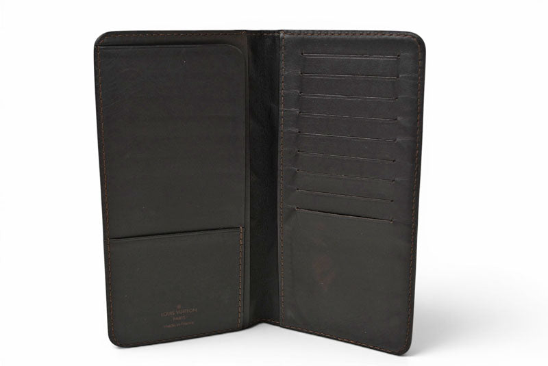 ルイヴィトン 財布/二つ折り ヴィンテージ メンズ LOUIS VUITTON 財布/札入れ ユタ ポルト バルール カルトクレディ M92999 カフェ/ダークブラウン【中古】