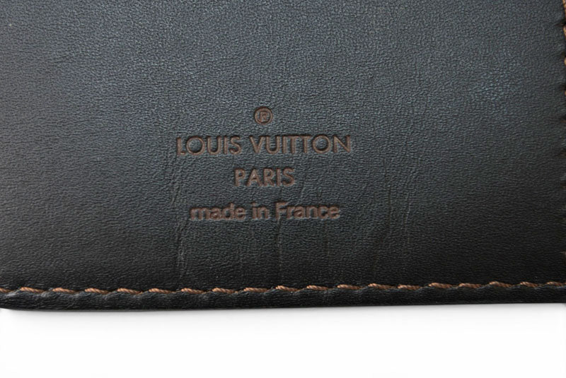 ルイヴィトン 財布/二つ折り ヴィンテージ メンズ LOUIS VUITTON 財布/札入れ ユタ ポルト バルール カルトクレディ M92999 カフェ/ダークブラウン【中古】