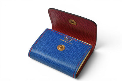 エルメス ポストイットケース/付箋ケース アラジフ クシュベル HERMES ブルー 1997年/ヴィンテージ【中古】