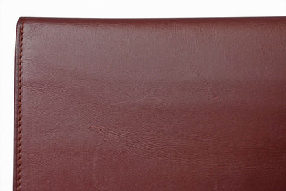 カルティエ 財布 メンズ Cartier 長財布 レザー マスト ドゥ カルティエ ボルドー L3000003【中古】