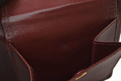 カルティエ 折財布/二つ折り財布 ヴィンテージ Cartier メンズ マスト ドゥ カルティエ ボルドー 73184192【中古】