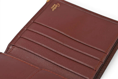 カルティエ 折財布/二つ折り財布 ヴィンテージ Cartier メンズ マスト ドゥ カルティエ ボルドー 73184192【中古】