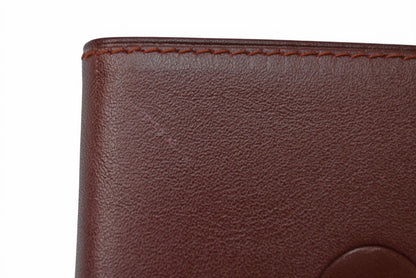 カルティエ 折財布/二つ折り財布 ヴィンテージ Cartier メンズ マスト ドゥ カルティエ ボルドー 73184192【中古】