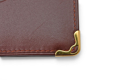 カルティエ 折財布/二つ折り財布 ヴィンテージ Cartier メンズ マスト ドゥ カルティエ ボルドー 73184192【中古】