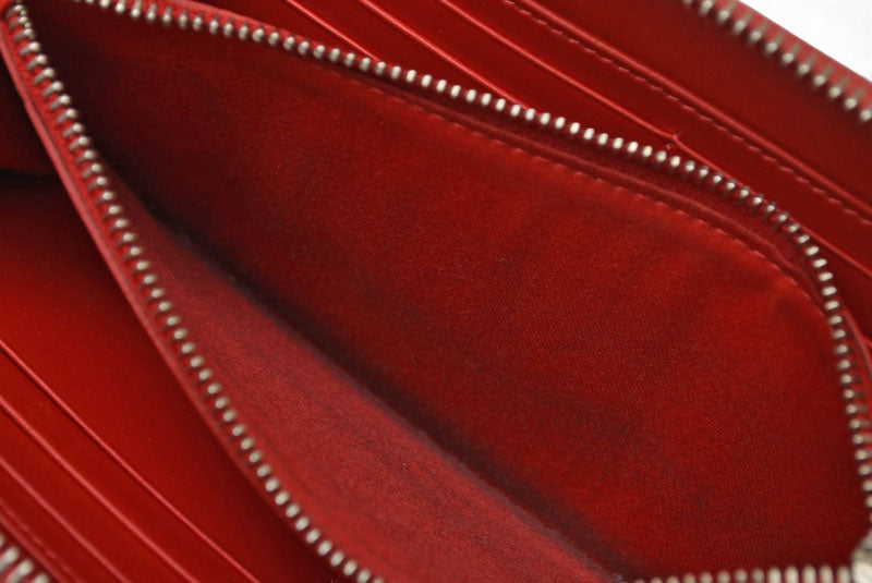 クリスチャンルブタン 財布 Christian louboutin 長財布/Panettone Zipped ベゴニア/シルバー 1185059【中古】