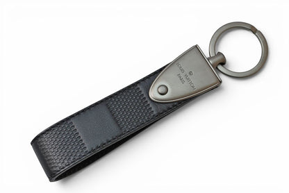 ルイヴィトン キーリング/キーホルダー/チャーム LOUIS VUITTON ダミエ・アンフィニ ポルトクレ・ドラゴンヌ M65051 メンズ【中古】