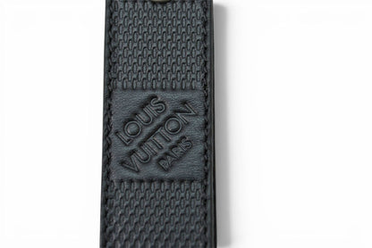 ルイヴィトン キーリング/キーホルダー/チャーム LOUIS VUITTON ダミエ・アンフィニ ポルトクレ・ドラゴンヌ M65051 メンズ【中古】