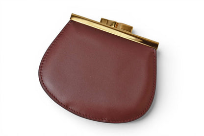 カルティエ コインケース/小銭入れ Cartier ヴィンテージ 財布/がま口 マスト ドゥ カルティエ ボルドー L300009【中古】