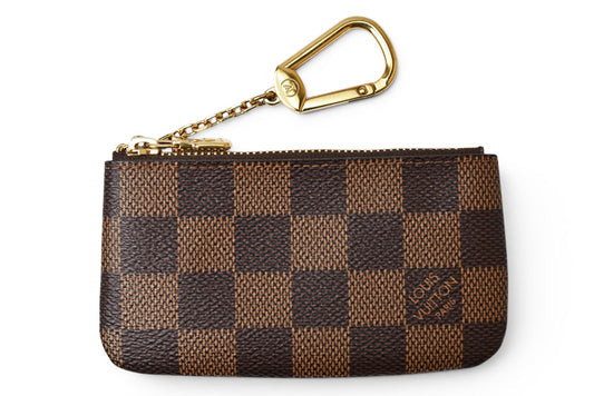 ルイヴィトン 小銭入れ/キーケース/コインケース LOUIS VUITTON ダミエ ポシェット・クレ N62658 小銭入れ【中古】