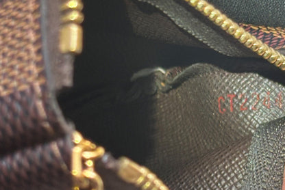 ルイヴィトン 小銭入れ/キーケース/コインケース LOUIS VUITTON ダミエ ポシェット・クレ N62658 小銭入れ【中古】