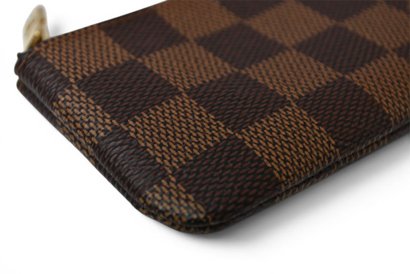 ルイヴィトン 小銭入れ/キーケース/コインケース LOUIS VUITTON ダミエ ポシェット・クレ N62658 小銭入れ【中古】
