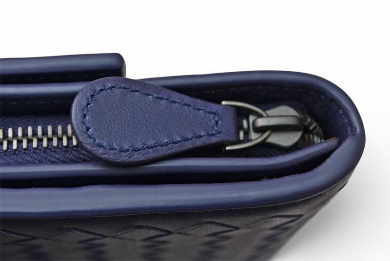 ボッテガヴェネタ 財布 BOTTEGA VENETA 長財布/コンチネンタルウォレット ダークパープル 150509【中古】
