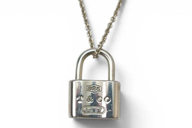 ティファニー ネックレス 1837 ロックチャーム SV925 シルバー レディース TIFFANY&Co.【中古】