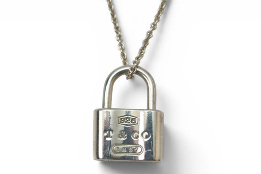 ティファニー ネックレス 1837 ロックチャーム SV925 シルバー レディース TIFFANY&Co.【中古】
