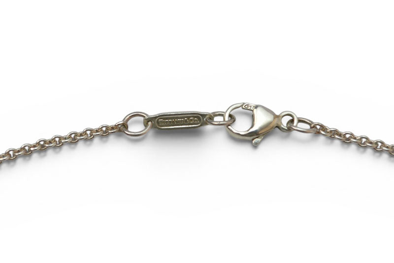 ティファニー ネックレス 1837 ロックチャーム SV925 シルバー レディース TIFFANY&Co.【中古】