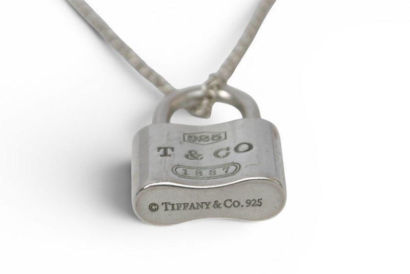 ティファニー ネックレス 1837 ロックチャーム SV925 シルバー レディース TIFFANY&Co.【中古】