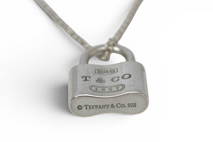 ティファニー ネックレス 1837 ロックチャーム SV925 シルバー レディース TIFFANY&Co.【中古】
