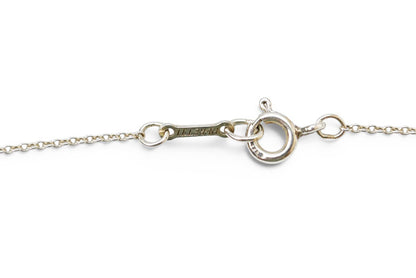 ティファニー ネックレス/ペンダント シルバー TIFFANY&Co. エルサ・ペレッティ ビーンモチーフ 幅0.9cm【中古】