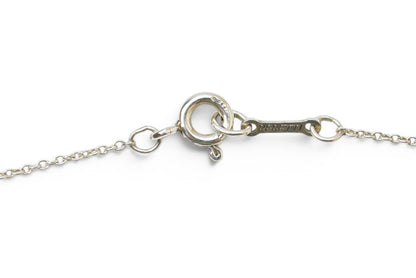 ティファニー ネックレス/ペンダント シルバー TIFFANY&Co. エルサ・ペレッティ ビーンモチーフ 幅0.9cm【中古】