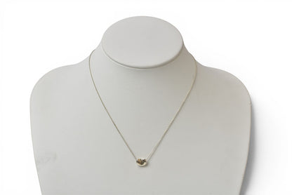 ティファニー ネックレス/ペンダント シルバー TIFFANY&Co. エルサ・ペレッティ ビーンモチーフ 幅0.9cm【中古】
