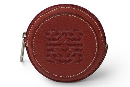 ロエベ コインケース/小銭入れ LOEWE アナグラム ボルドー【中古】