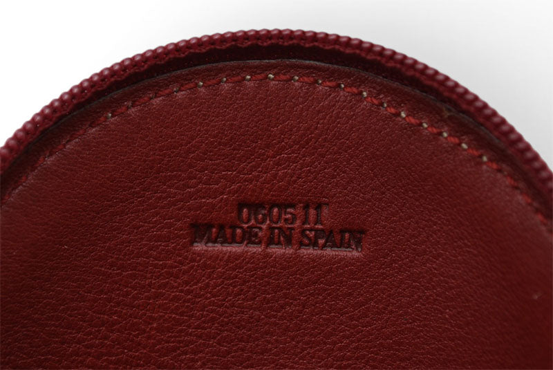 ロエベ コインケース/小銭入れ LOEWE アナグラム ボルドー【中古】