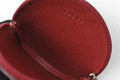 ロエベ コインケース/小銭入れ LOEWE アナグラム ボルドー【中古】