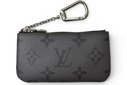 ルイヴィトン 小銭入れ/キーケース/コインケース LOUIS VUITTON モノグラム・エクリプス ポシェット・クレ M80905 小銭入れ【中古】