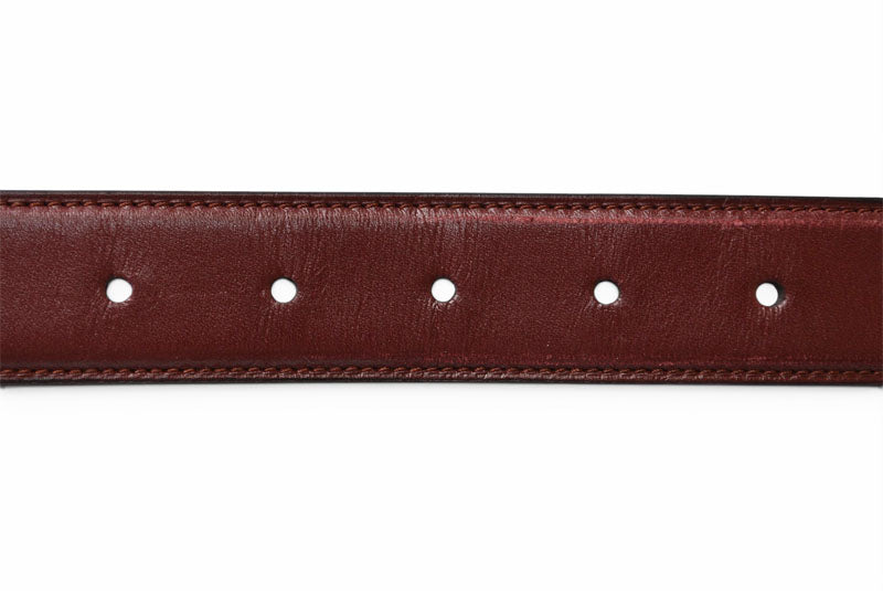 カルティエ ベルト ヴィンテージ レザー Cartier マスト ドゥ カルティエ ボルドー【中古】