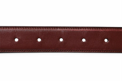 カルティエ ベルト ヴィンテージ レザー Cartier マスト ドゥ カルティエ ボルドー【中古】
