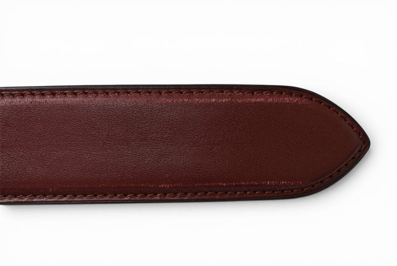 カルティエ ベルト ヴィンテージ レザー Cartier マスト ドゥ カルティエ ボルドー【中古】