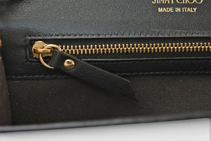 ジミーチュウ チェーンウォレット/クラッチバッグ/ショルダーバッグ JIMMY CHOO レオパードプリント/ハラコ【中古】