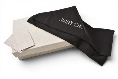 ジミーチュウ チェーンウォレット/クラッチバッグ/ショルダーバッグ JIMMY CHOO レオパードプリント/ハラコ【中古】