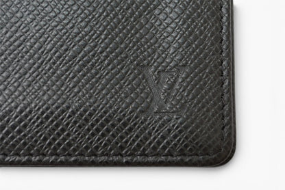 ルイヴィトン 財布/二つ折り メンズ LOUIS VUITTON ポルト カルト クレディ 円 タイガ アルドワーズ M31002 メンズ【中古】