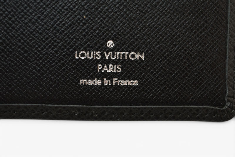ルイヴィトン 財布/二つ折り メンズ LOUIS VUITTON ポルト カルト クレディ 円 タイガ アルドワーズ M31002 メンズ【中古】