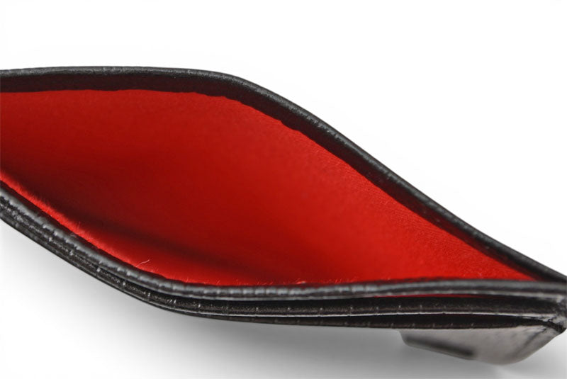 クリスチャンルブタン カードケース/名刺入れ Christian louboutin M KIOS 3225316 ブラック リジー ハッピールイ ロゴ【中古】